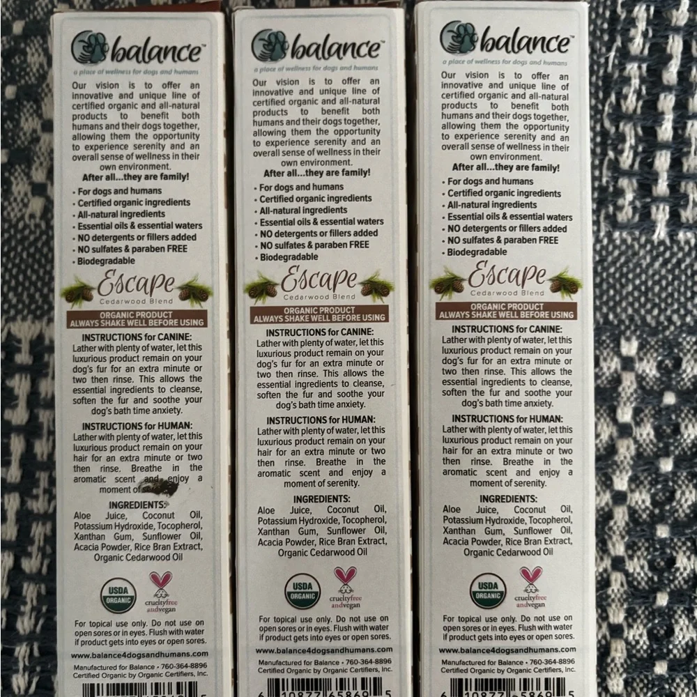 Balance Botanical Hair & Fur Shampoo